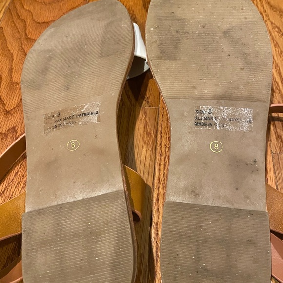 Lulus Hearts and Hashtags Sandals Size 8 - Picture 5 of 5